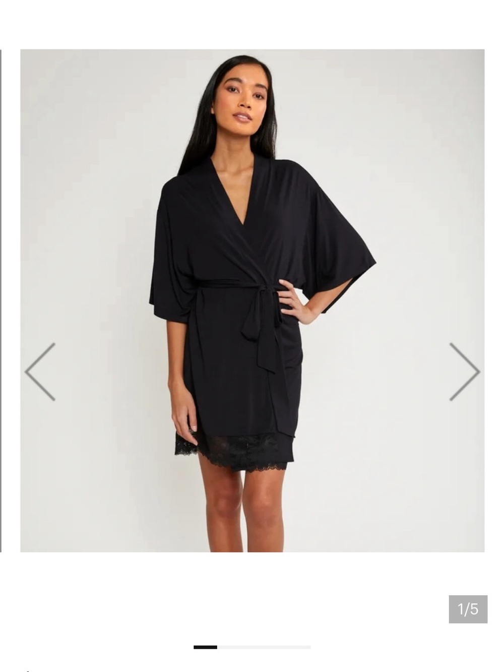 ISO!!! Eberjey Rosalia robe black